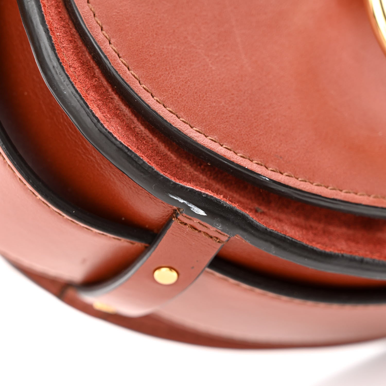 Chloe Calfskin Small Tess Bag Sepia Brown 15 of 19
