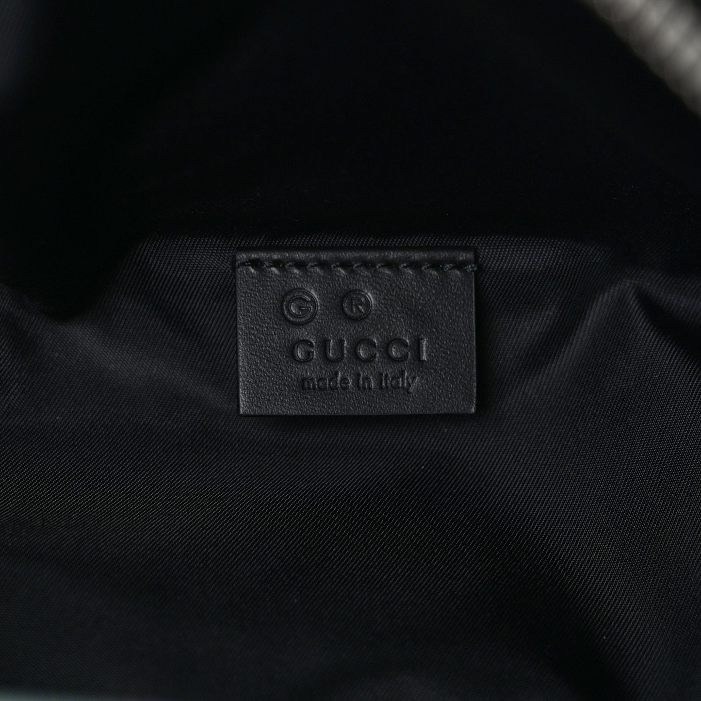 Techno Canvas Web Large Belt Bag Black