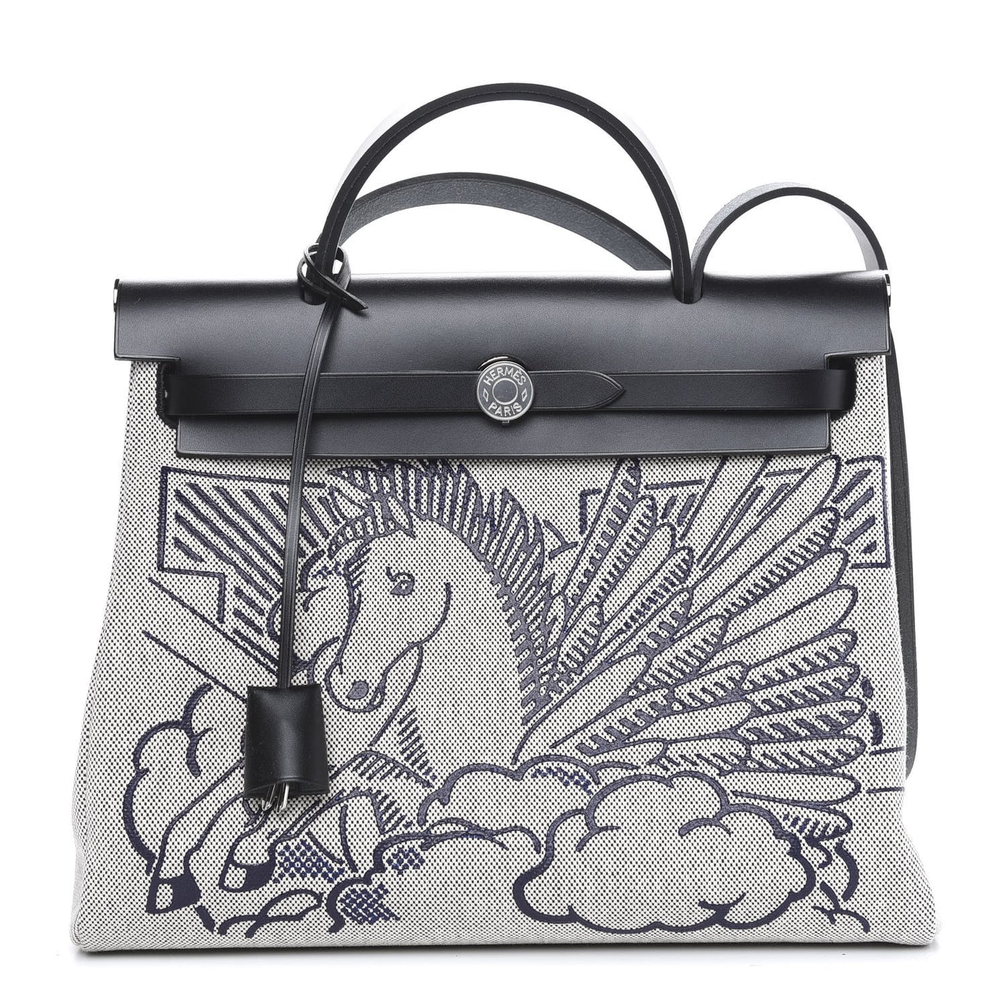 Vache Hunter Toile Pegase Pop Herbag Zip Retourne 31 PM Bleu Indigo