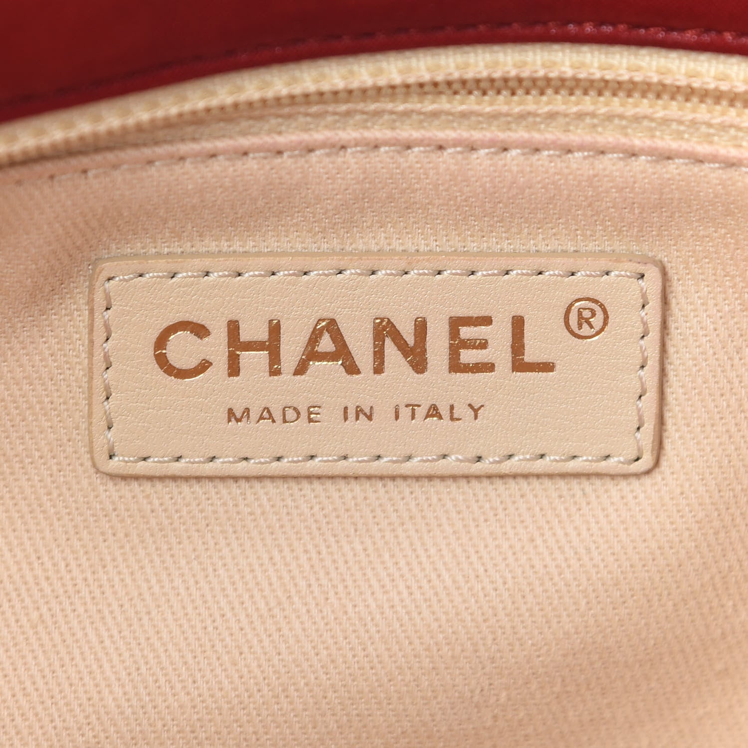 Chanel Iridescent Calfskin Large Chic Quilt Flap Red 7 of 10