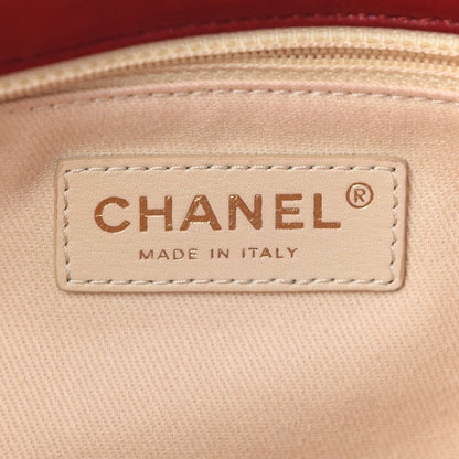 Chanel Iridescent Calfskin Large Chic Quilt Flap Red 7 of 10