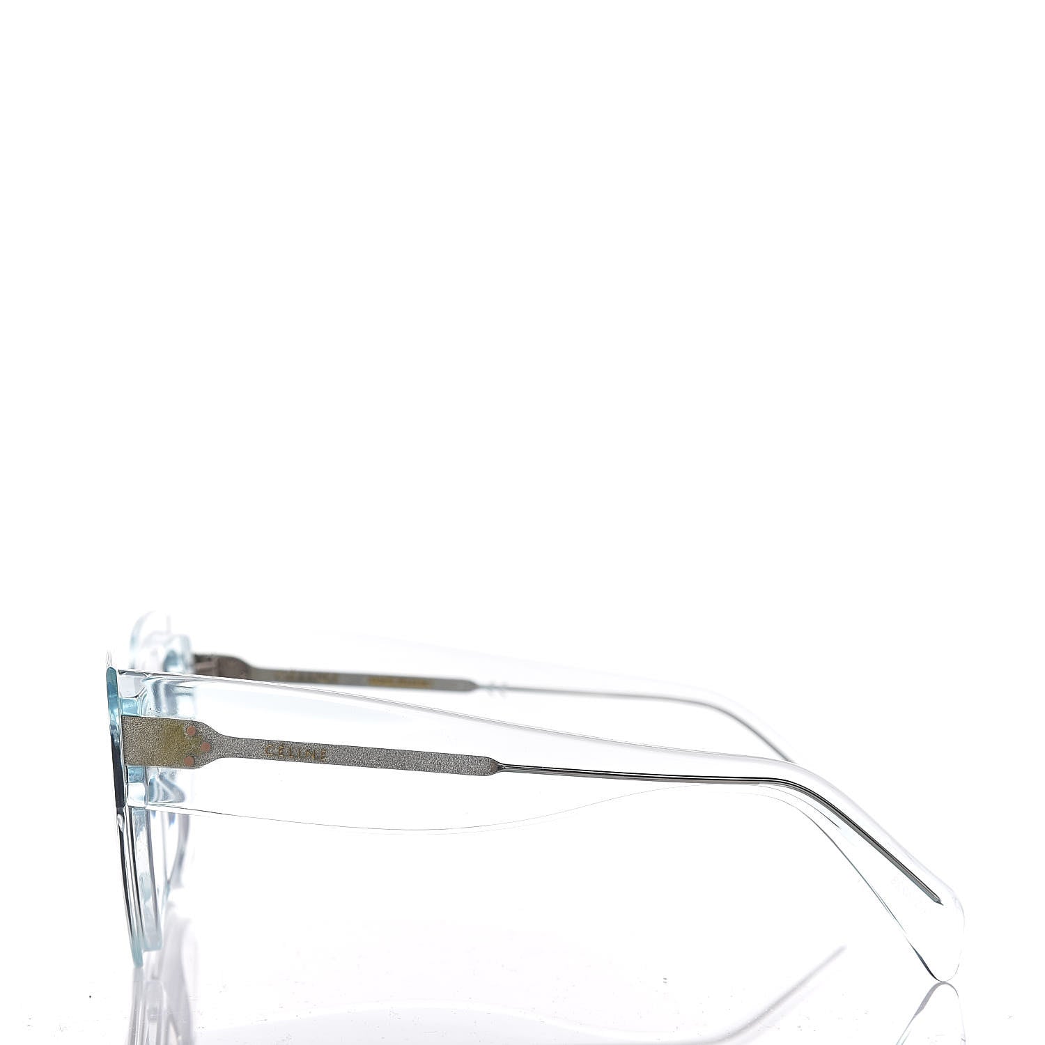 Celine Caty Sunglasses CL 40081 Translucent Blue 3 of 6
