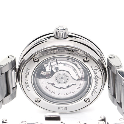 Omega Stainless Steel Diamond 34mm De-Ville Ladymatic Co-Axial Automatic Watch Purple 425.30.34.20.60.001 4 of 5