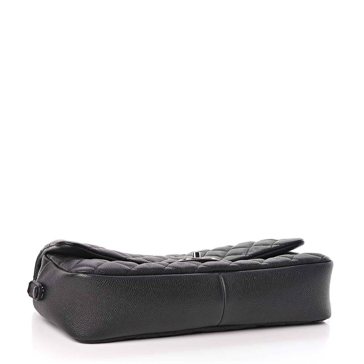Chanel Caviar Quilted Jumbo Easy Flap Black 4 of 13