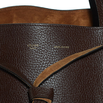 Celine Soft Grained Calfskin Medium Cabas Phantom Brown 9 of 9
