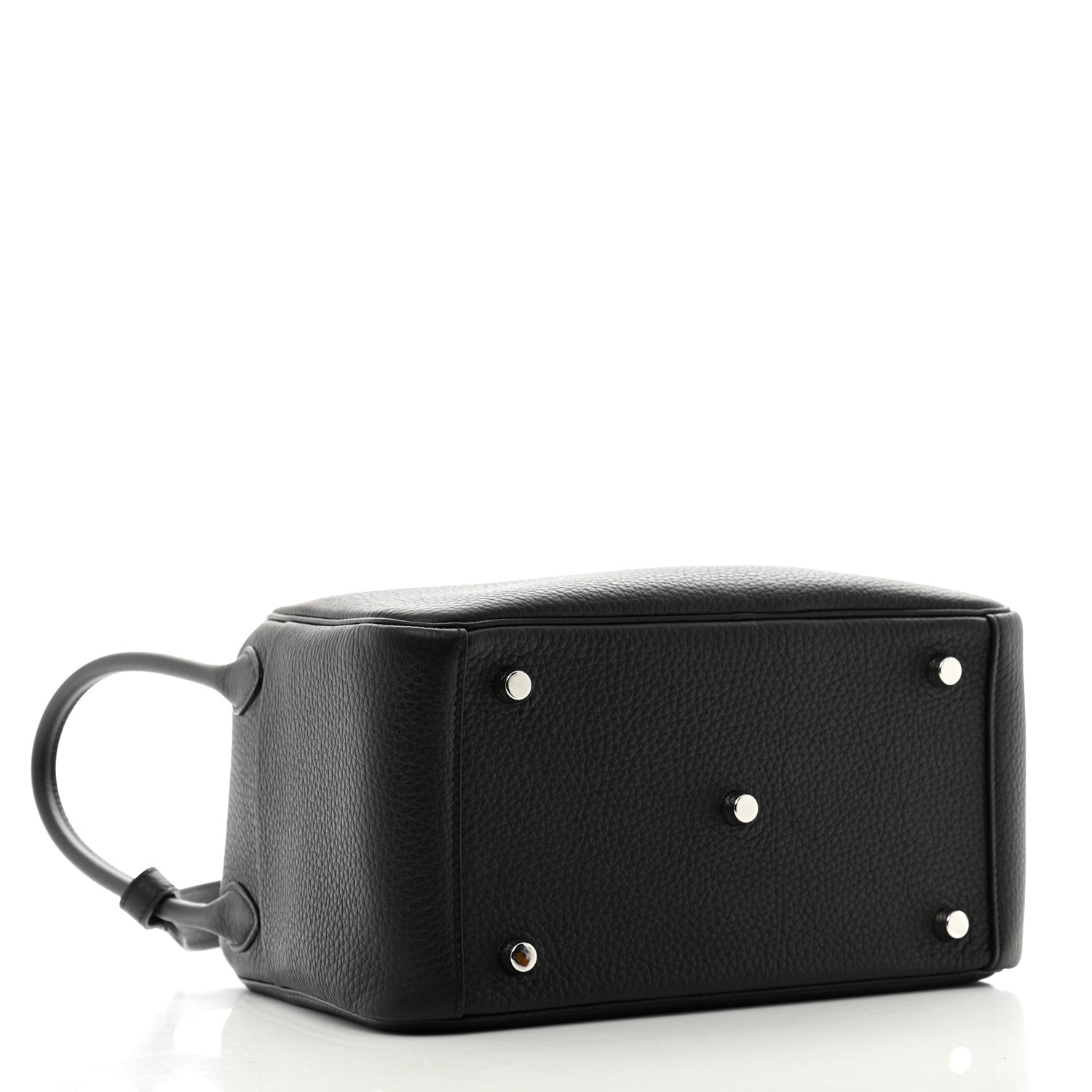 Hermes Taurillon Clemence Lindy 26 Black 4 of 13