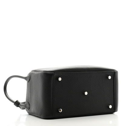 Hermes Taurillon Clemence Lindy 26 Black 4 of 13
