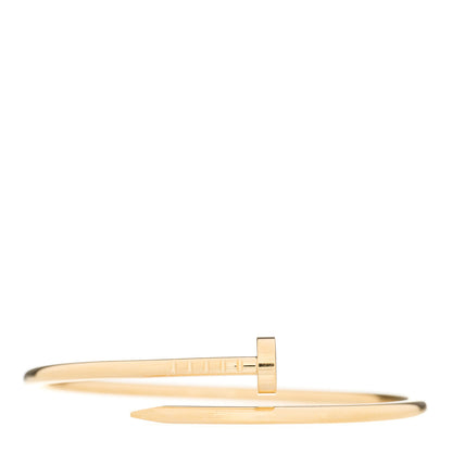 Cartier 18K Yellow Gold Small Juste Un Clou Bracelet 14 1 of 3