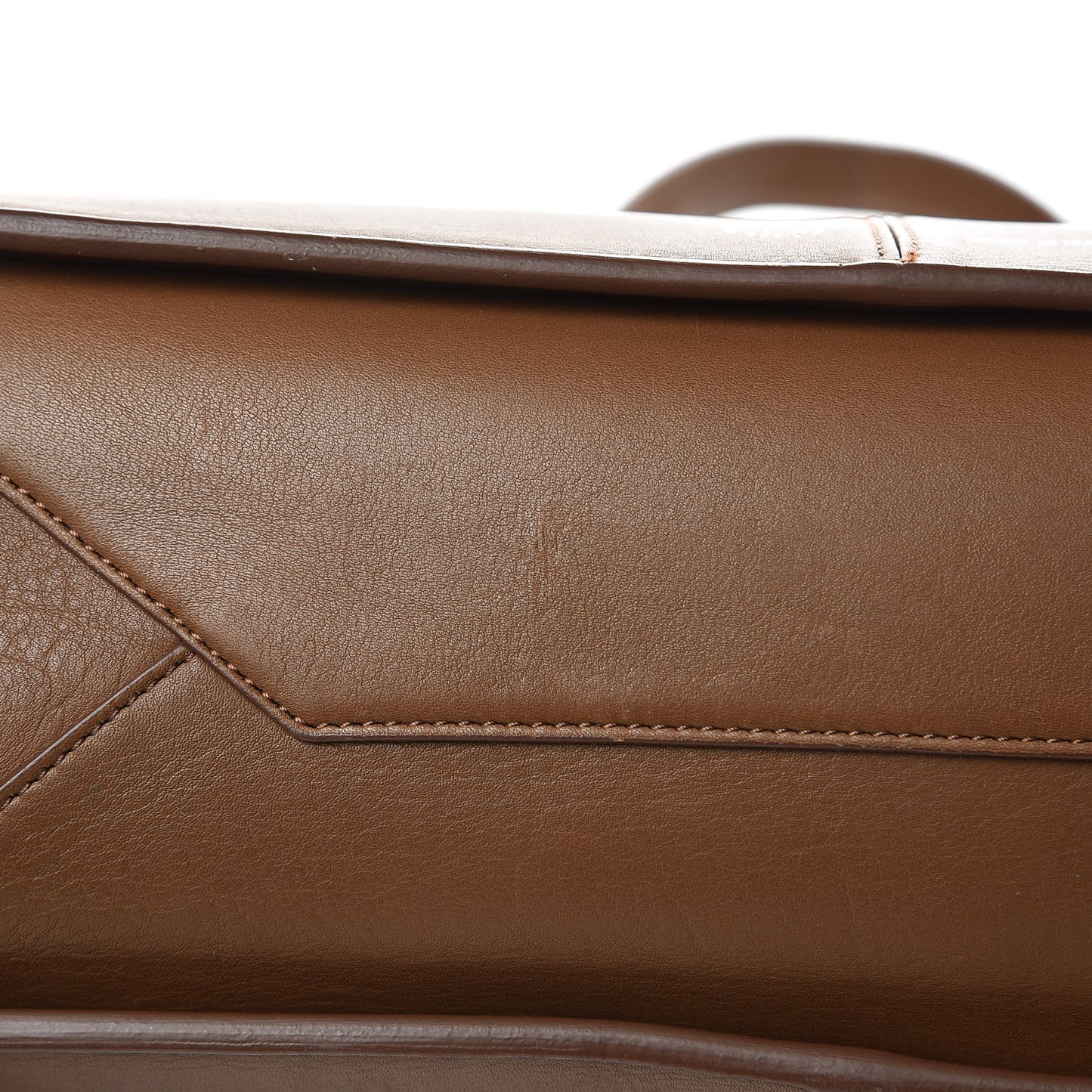 Calfskin Medium Tri-Fold Bag Taupe