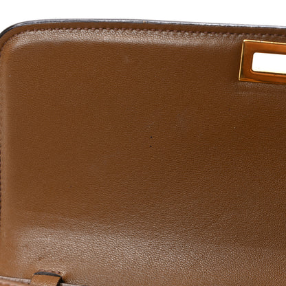 Celine Box Calfskin Medium Classic Box Flap Bag Camel 9 of 12