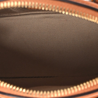 MCM Visetos Mini Anna Crossbody Bag Cognac 5 of 12