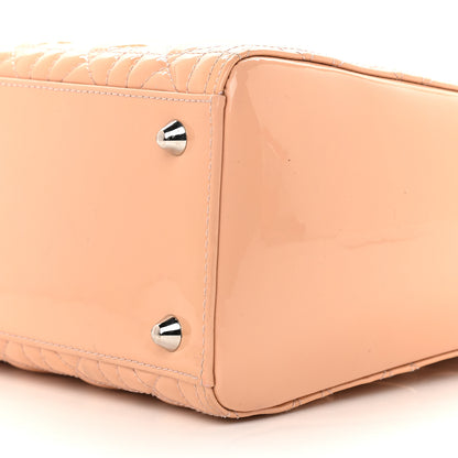 Christian Dior Patent Cannage Large Lady Dior Dark Beige 8 of 10