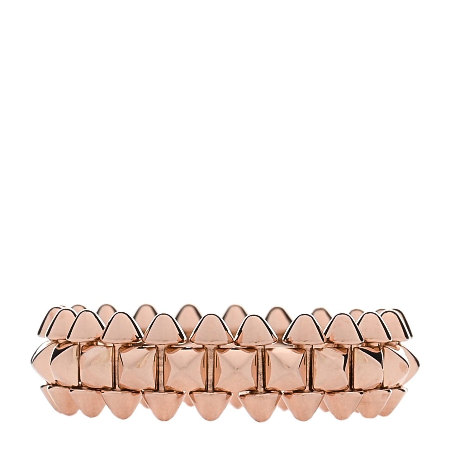 18K Pink Gold SM Clash De Cartier Ring 52 6