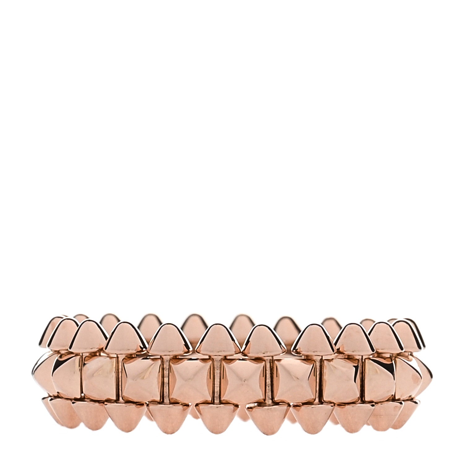 Cartier 18K Pink Gold SM Clash De Cartier Ring 52 6 1 of 5