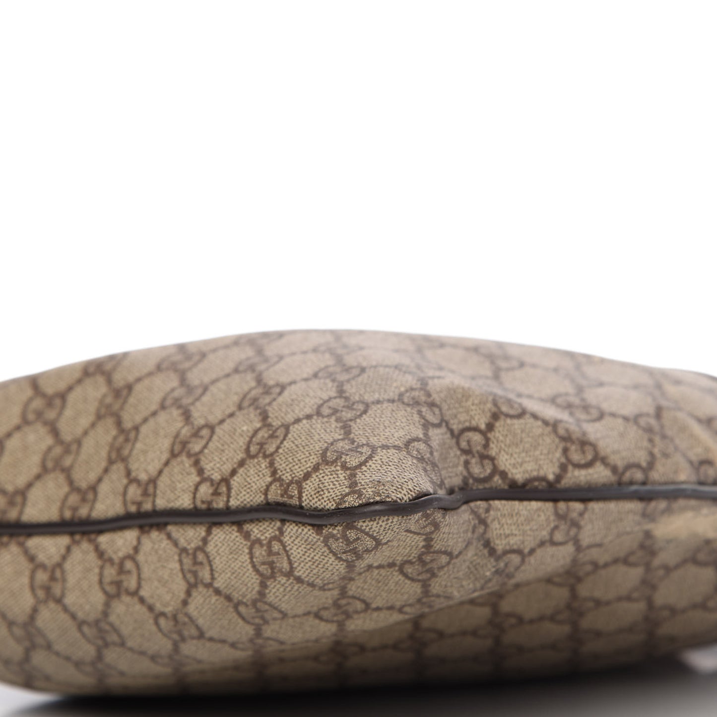 GG Plus Monogram Medium Flat Messenger Bag Dark Brown