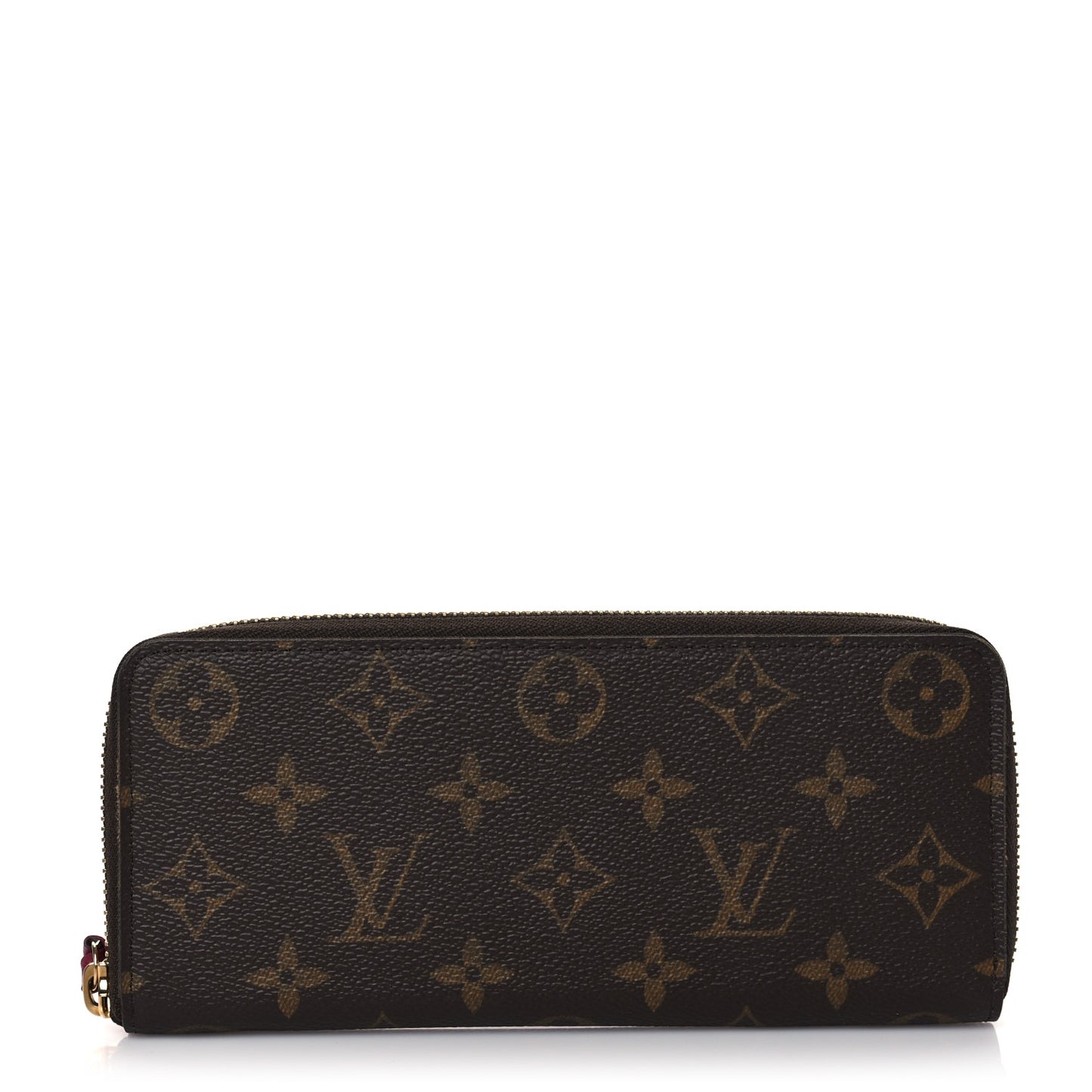 Monogram Clemence Wallet Fuchsia