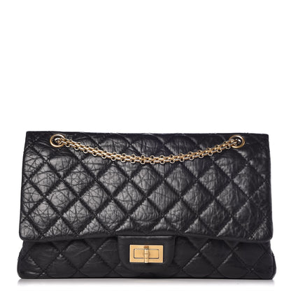 Chanel Aged Calfskin Quilted 2.55 Reissue 227 Flap Black 1 of 7