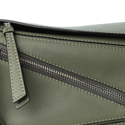 Loewe Calfskin Mini Puzzle Bumbag Dark Sage 8 of 10