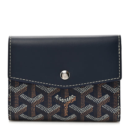 Goyard Goyardine Saint-Gabriel Compact Wallet Blue 1 of 8