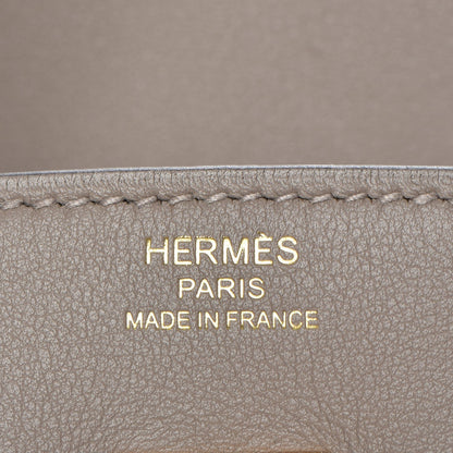 Hermes Swift Birkin 25 Gris Asphalte 17 of 27