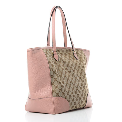 Gucci Monogram Bree Zippered Tote Beige Soft Pink 3 of 12