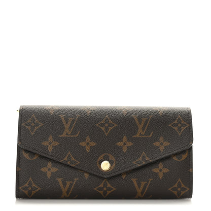 Louis Vuitton Monogram Sarah Wallet NM 1 of 7