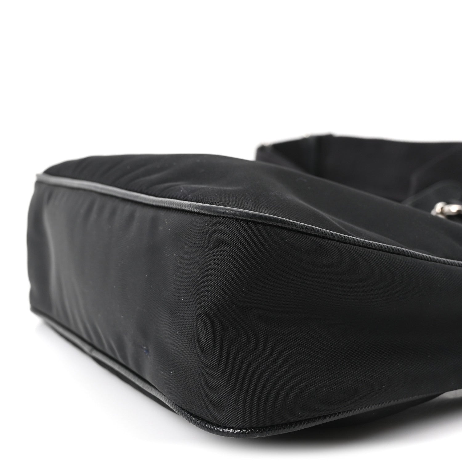 Prada Re-Nylon Saffiano Re-Edition 2005 Shoulder Bag Black 10 of 10
