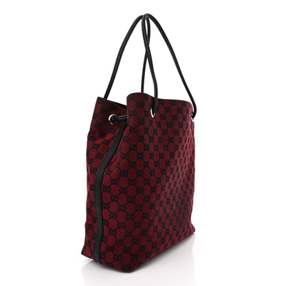 Gucci Monogram Gifford Tote Red 3 of 10