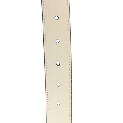 Gucci Moon Calfskin Zumi 30mm Belt 90 36 Off White 5 of 6