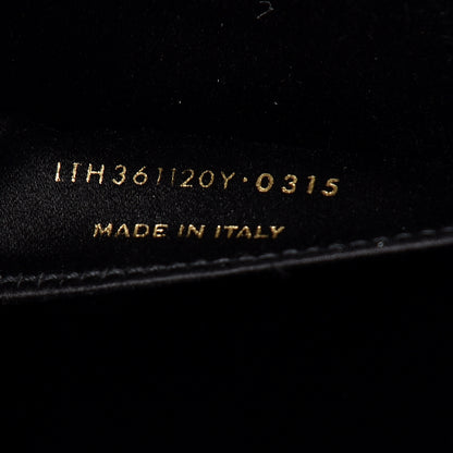 Saint Laurent Calfskin Monogram Large Belle De Jour Clutch Black 9 of 9