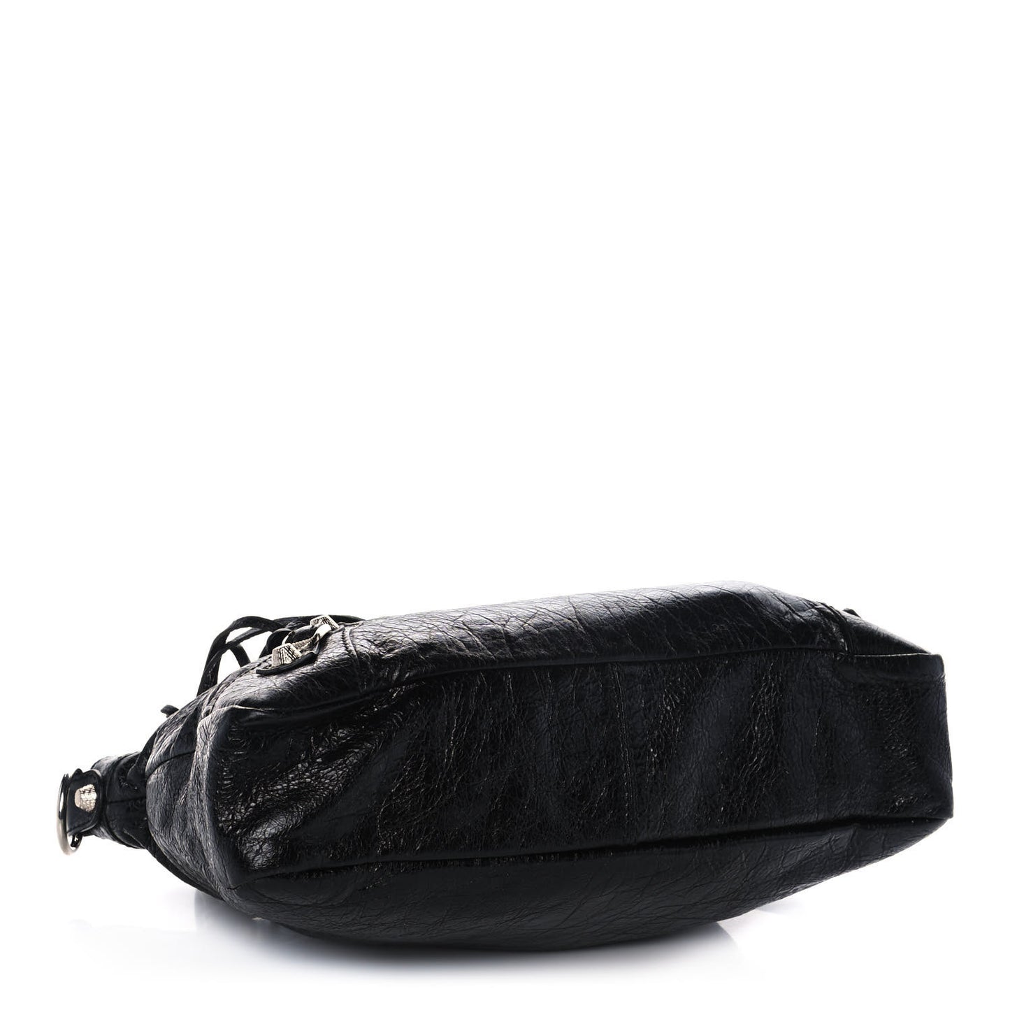 Agneau Giant 12 Silver Hardware Town Black