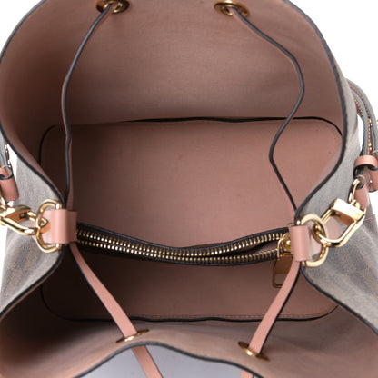 Louis Vuitton Damier Ebene Neonoe MM Rose Poudre 4 of 5