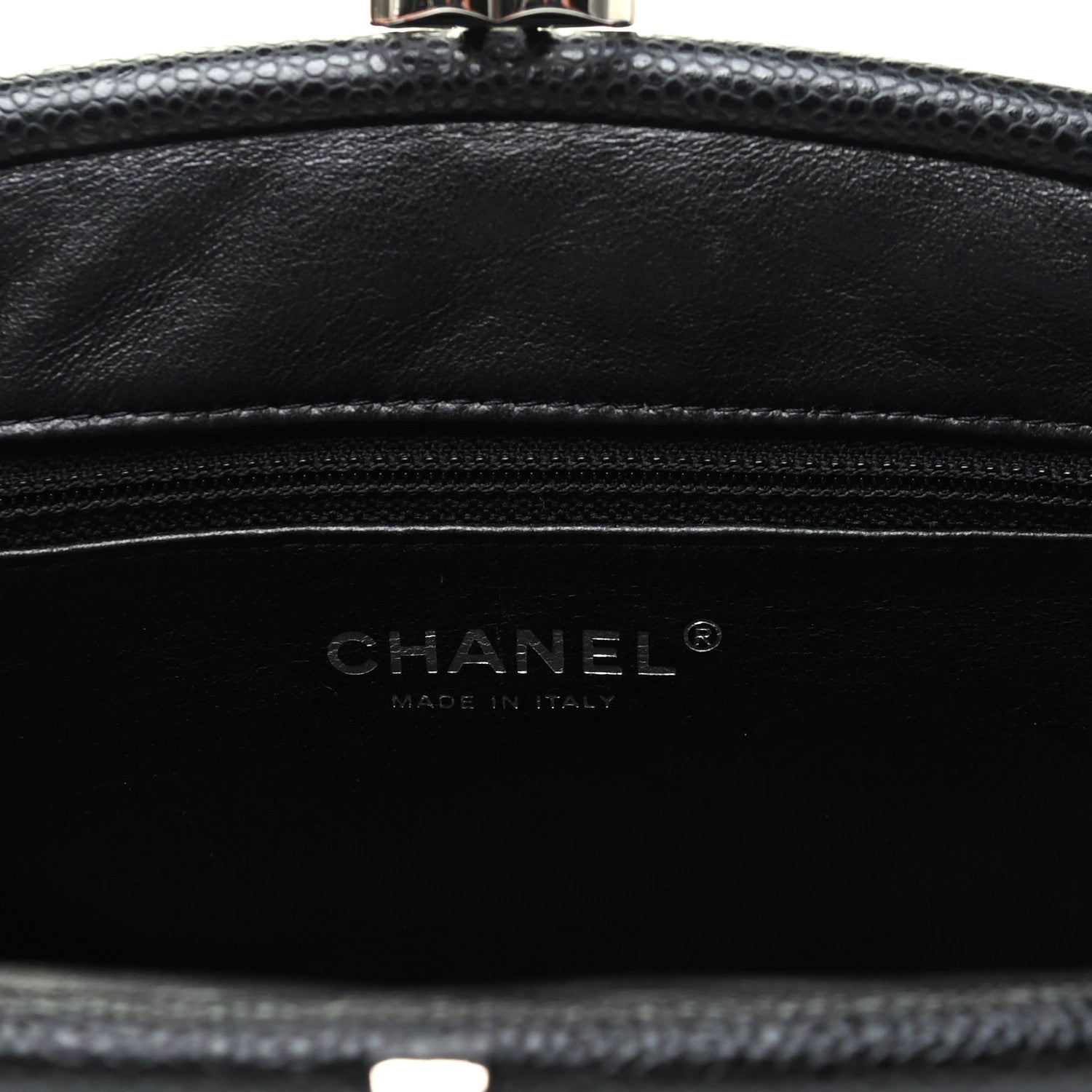 Chanel Caviar Quilted Timeless Clutch Black 5 of 8