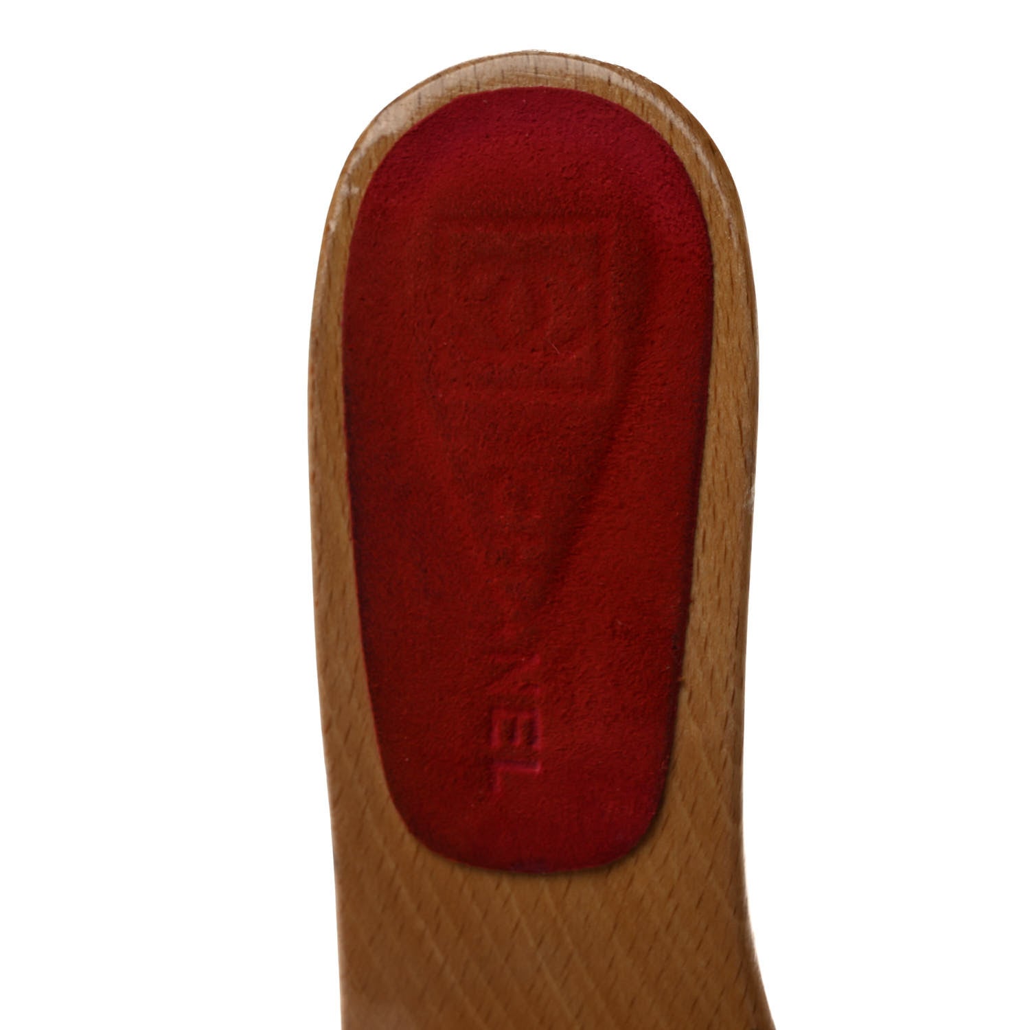 Chanel Suede CC Buckle Clogs 37 Red 7 of 8