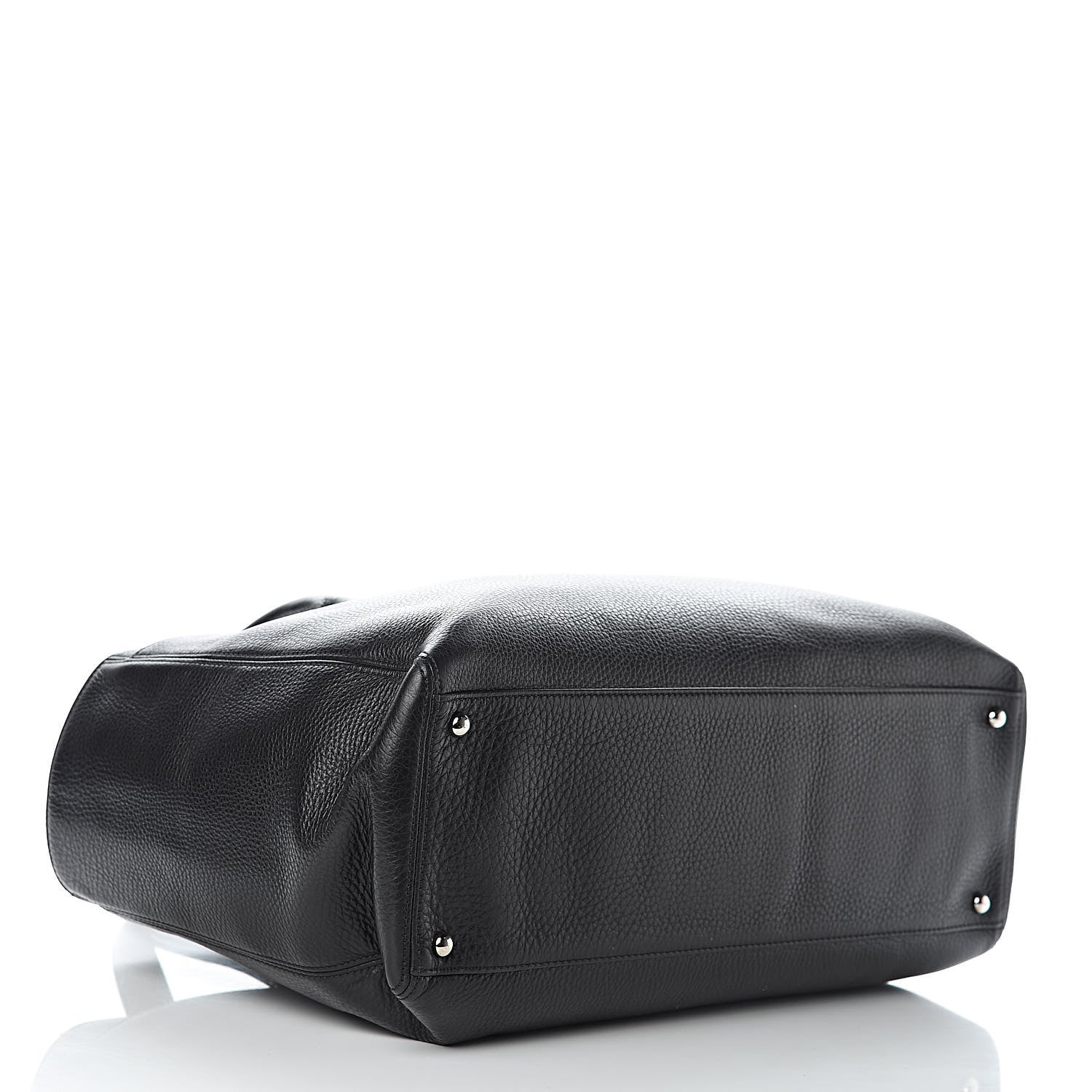 Chanel Calfskin Cerf Executive Shopper Tote Black 5 of 12