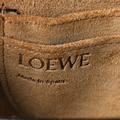 Loewe Grained Calfskin Mini Gate Western Crossbody Bag Black 6 of 10