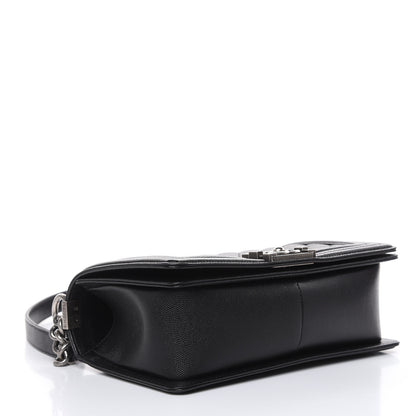 Chanel Caviar Quilted Medium Boy Flap Black 4 of 10
