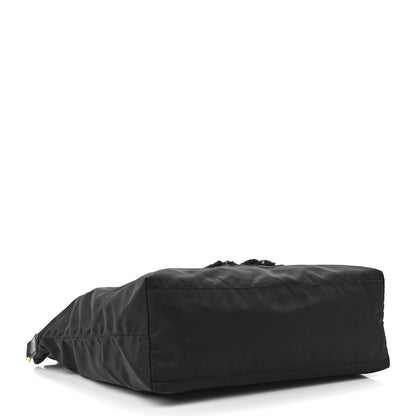Prada Tessuto Nylon Teddy Bear Tote Black 3 of 12