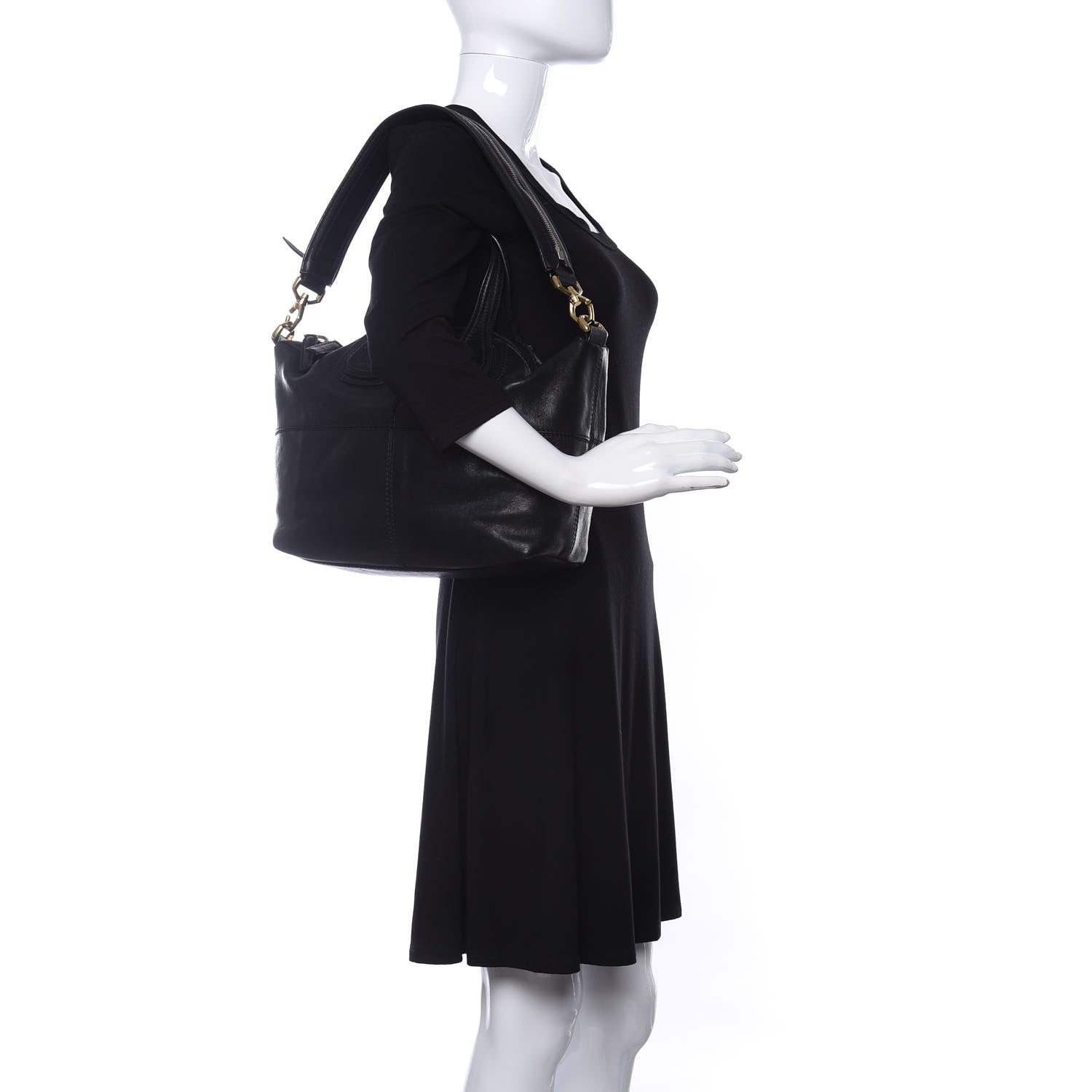 Givenchy Lambskin Small Nightingale Black 2 of 9