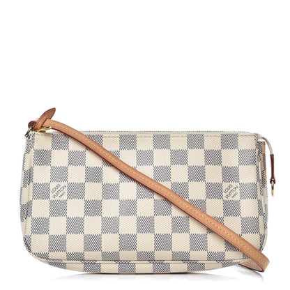 Louis Vuitton Damier Azur Pochette Accessories NM 1 of 9