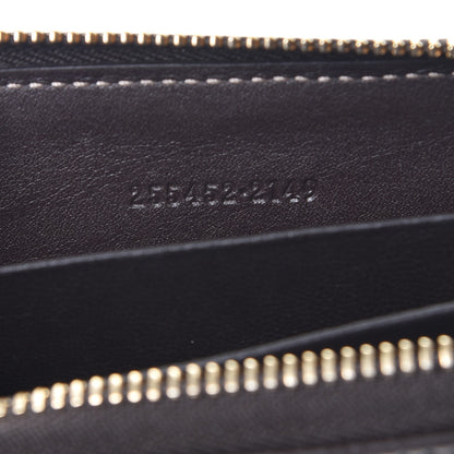 Gucci Monogram Zip Around Card Case Brown 7 of 7