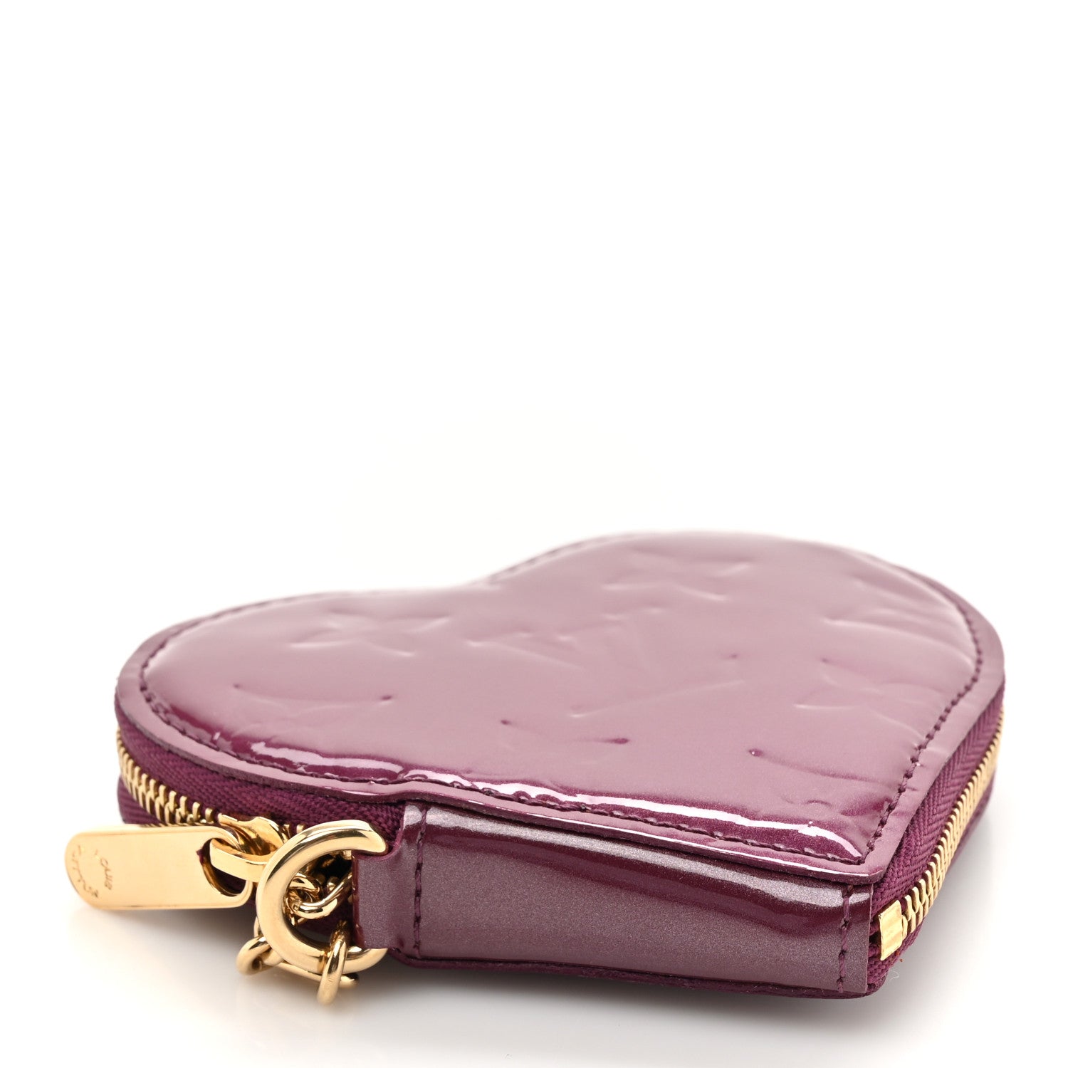 Louis Vuitton Vernis Heart Coin Purse Violet 4 of 8
