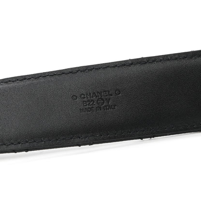 Chanel Caviar Quilted CC Chain Belt 85 34 Black 3 of 8