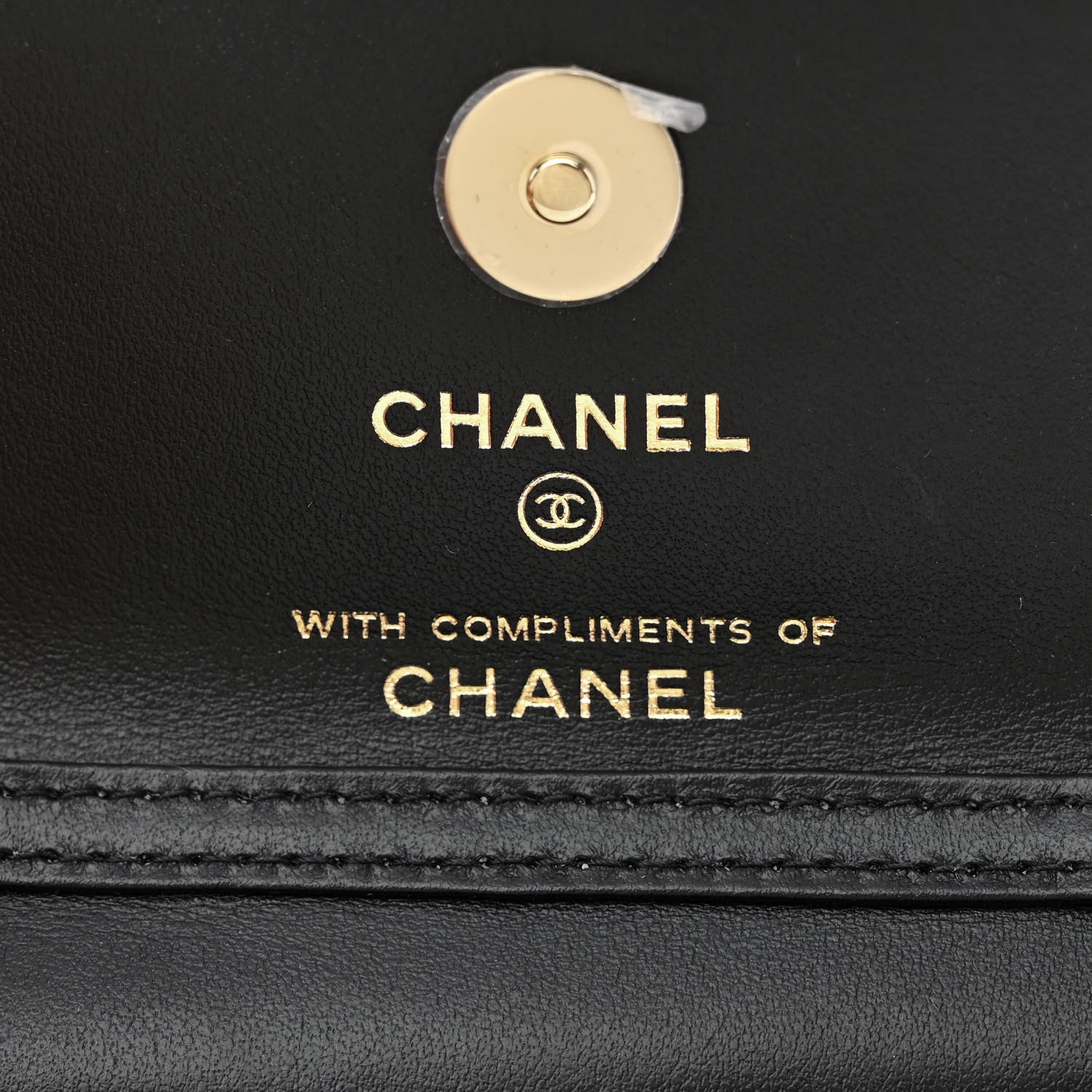 Chanel Canvas Check Flag Printed CC Clutch With Chain Beige Multicolor 6 of 12