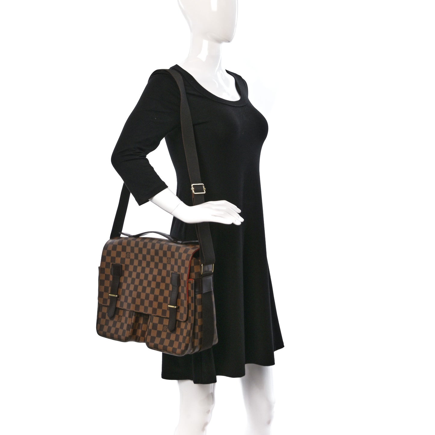 Damier Ebene Broadway Messenger Bag