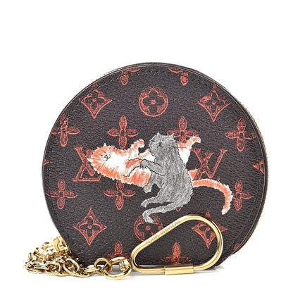 Louis Vuitton Calfskin Catogram Micro Boite Chapeau Marron 1 of 6