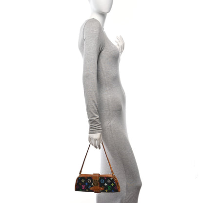 Louis Vuitton Monogram Multicolor Shirley Black 2 of 10