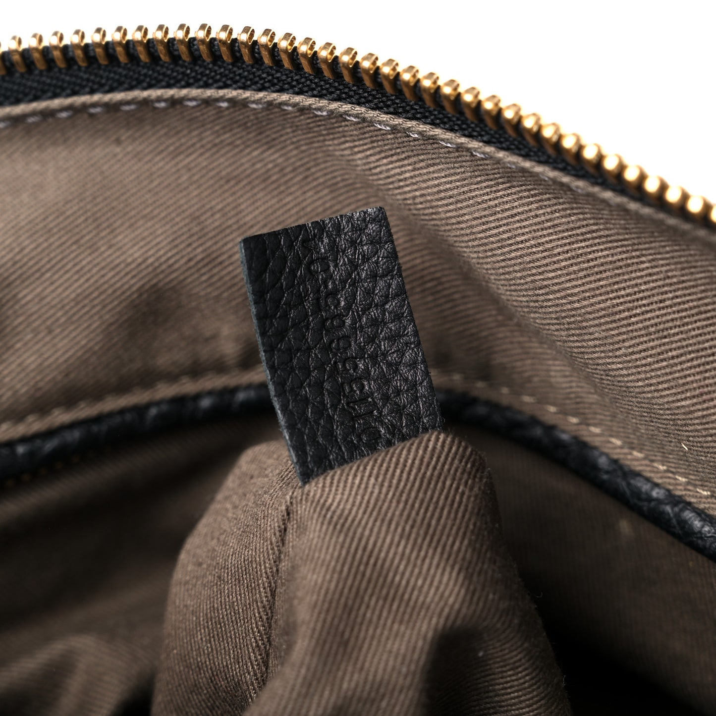 Calfskin Medium Marcie Satchel Black