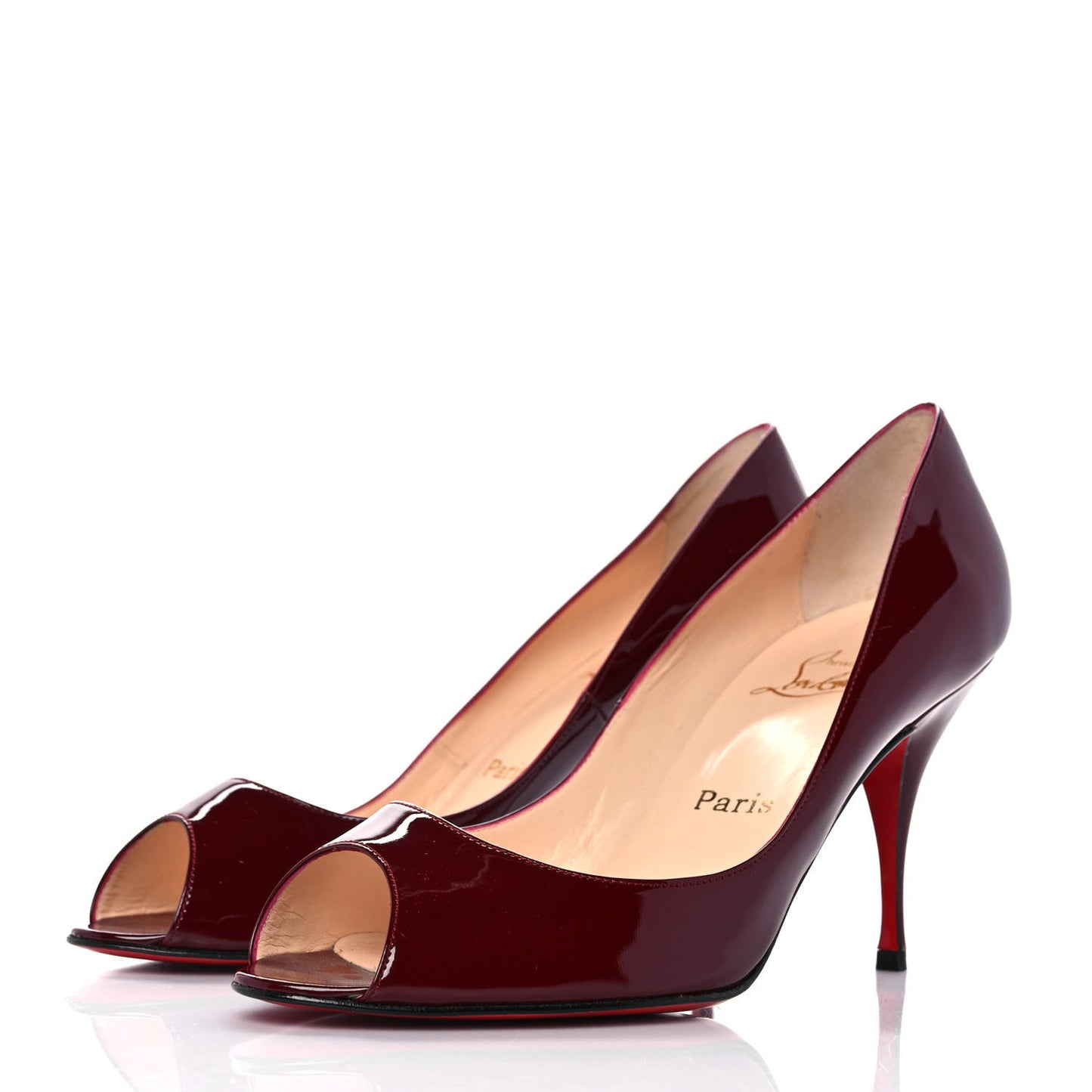 Patent Yoyo 85 Pumps 39.5 Red