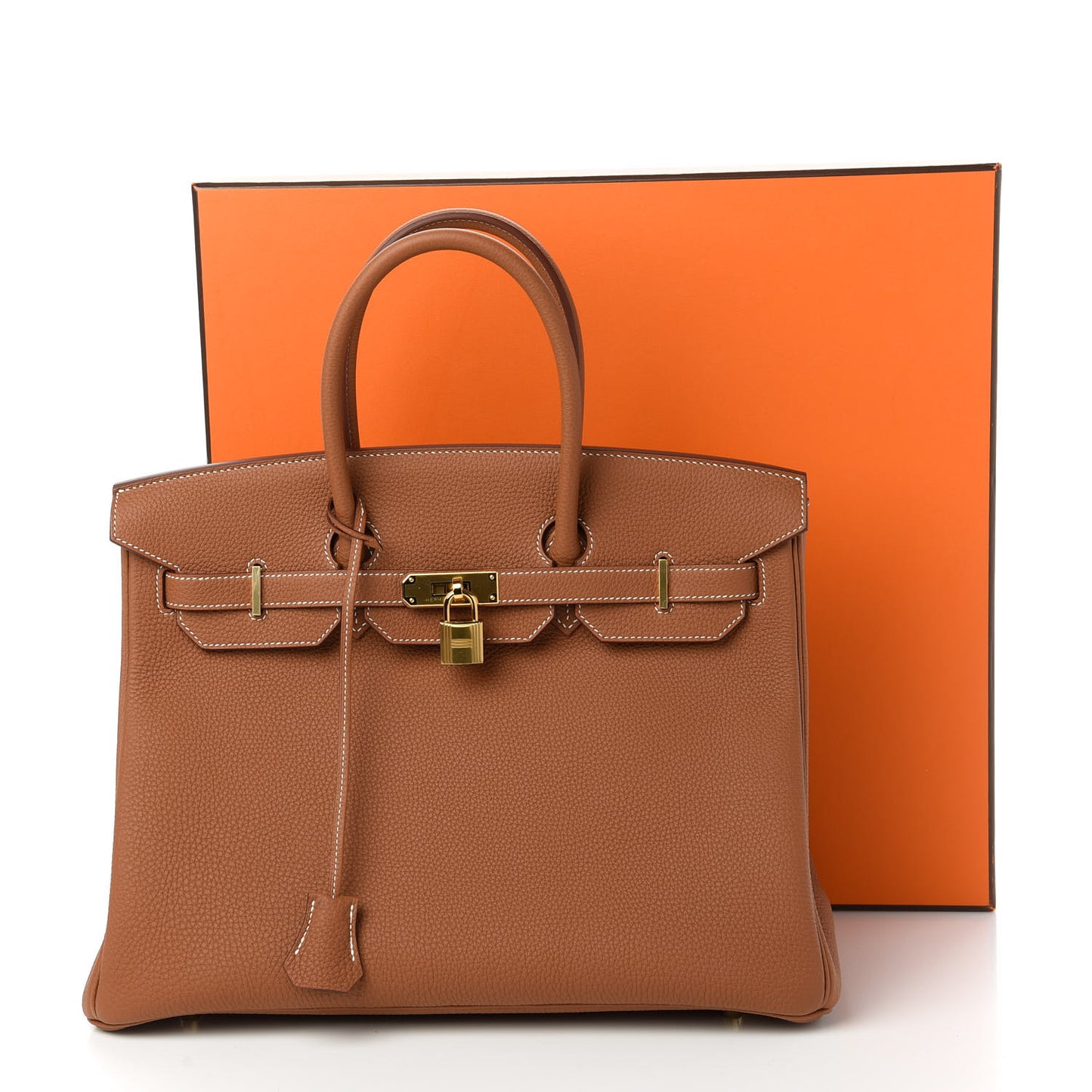 Togo Birkin 35 Gold